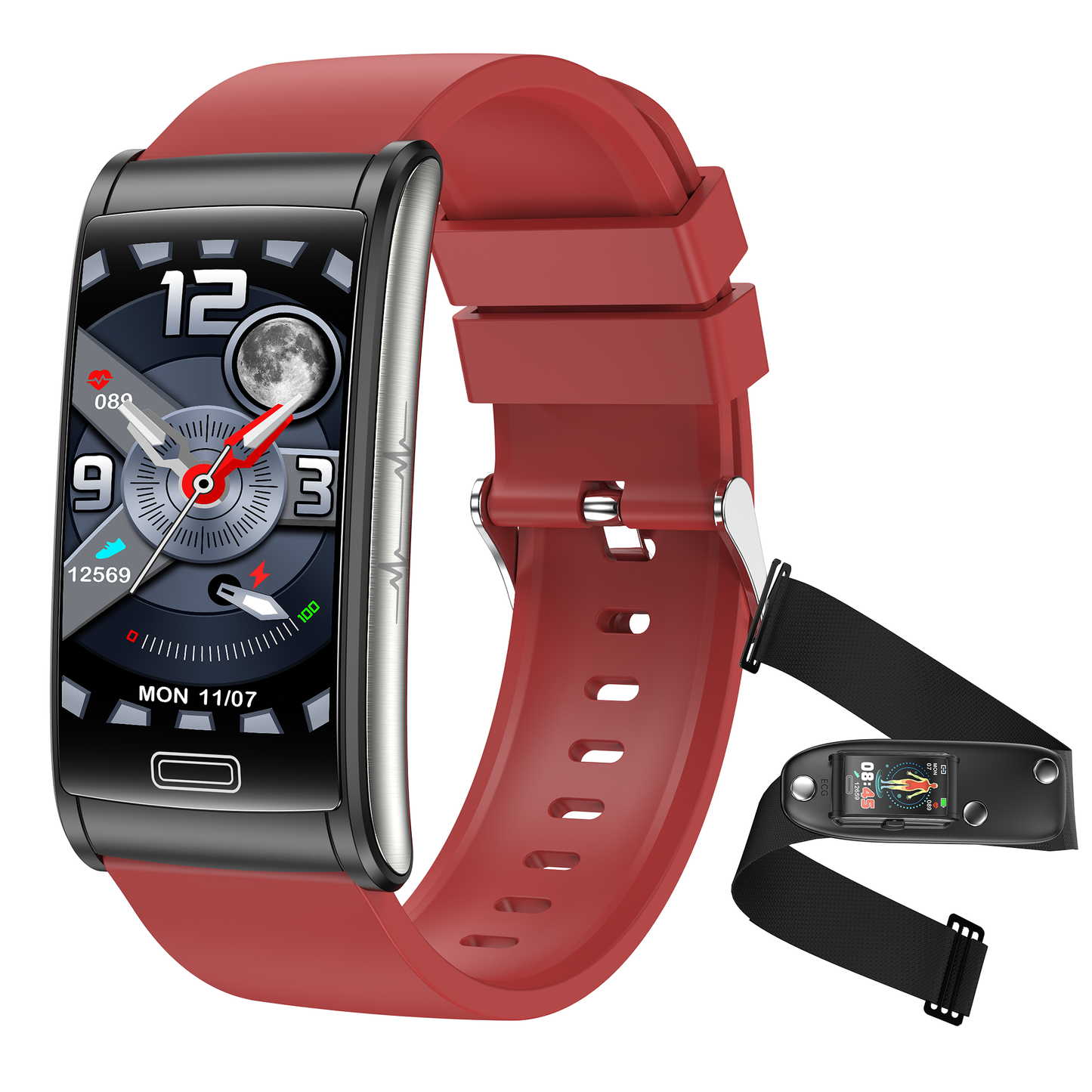 KH60 ECG Bracelet Blood Oxygen Scientific Sleep HRV Smart Watch