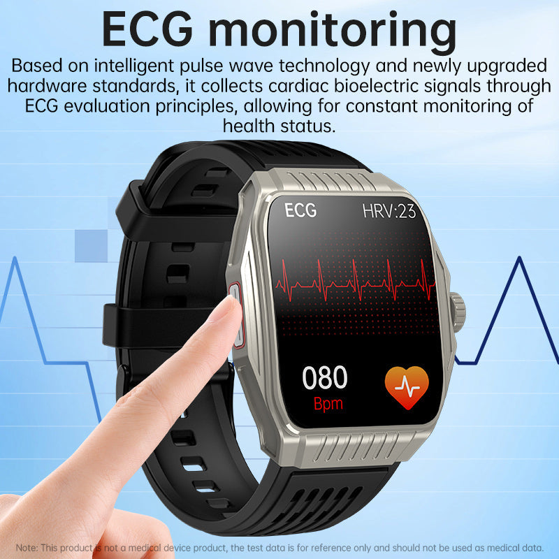 KT03 Sleep Aid Watch Intelligently Initiate ECG Heart Rate Monitor Blood Sugar