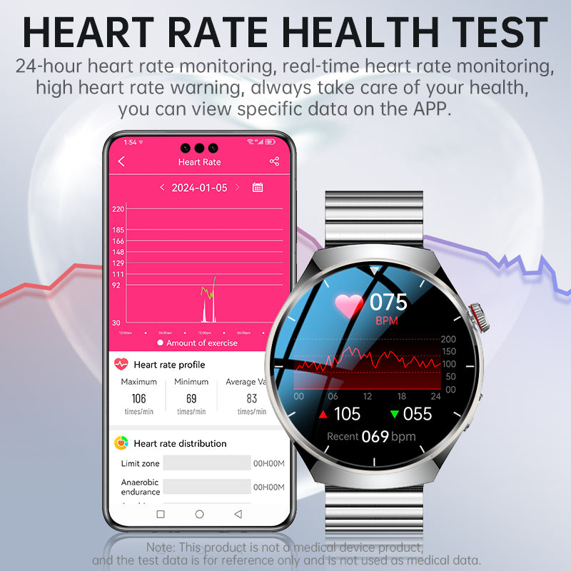 KH09P Newly Upgraded Smart Watch ECG Blood Glucose Blood Components Sleep Heart Rate Blood Pressure
