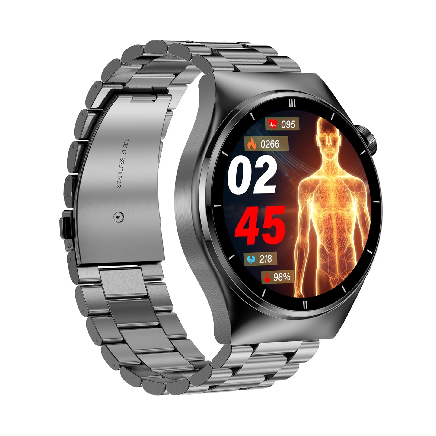 KH32 High End Laser Therapy Blood Lipid Uric Acid Health Management Watch SOS Emergency Call