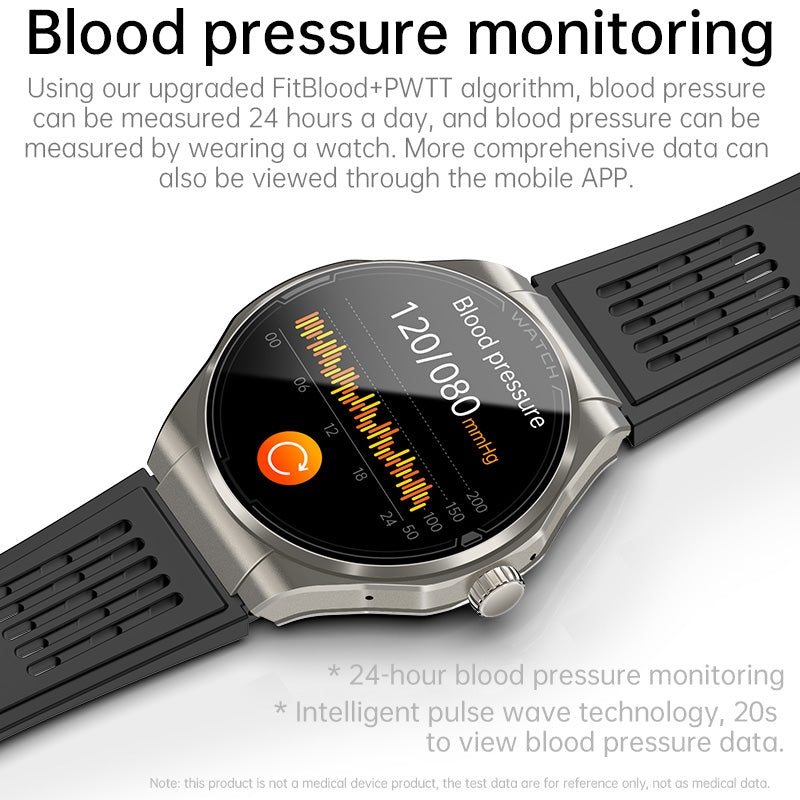KHA2 AMOLED HD Screen Health Smart Watch ECG Uric ACID Blood Lipid Bluetooth Call