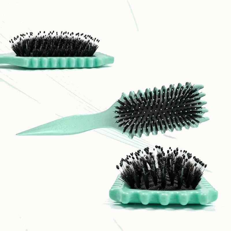 MysticWave | Curl Defining Brush for Natural Curls & Waves | Hair Styling Tool for All Hair Types