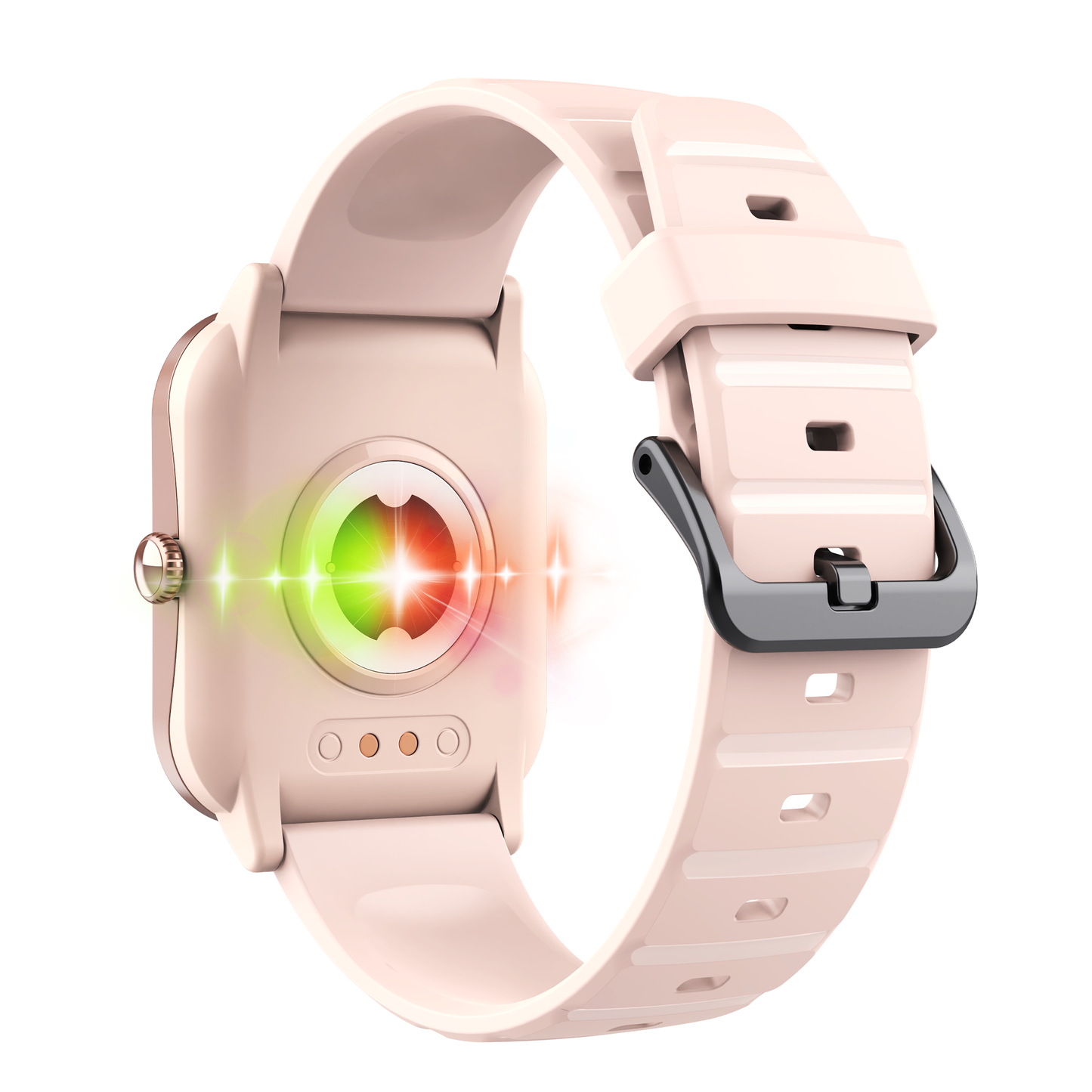 KH303 Red Light Blood Oxygen Heart Rate Sleep Tracker Health Monitoring Watch
