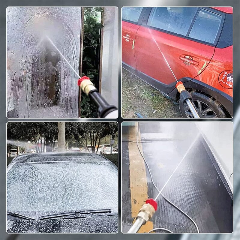 Cordless Portable High Pressure Spray Water Gun Set | Ideal for Cleaning Cars, Patios & Garden Furniture