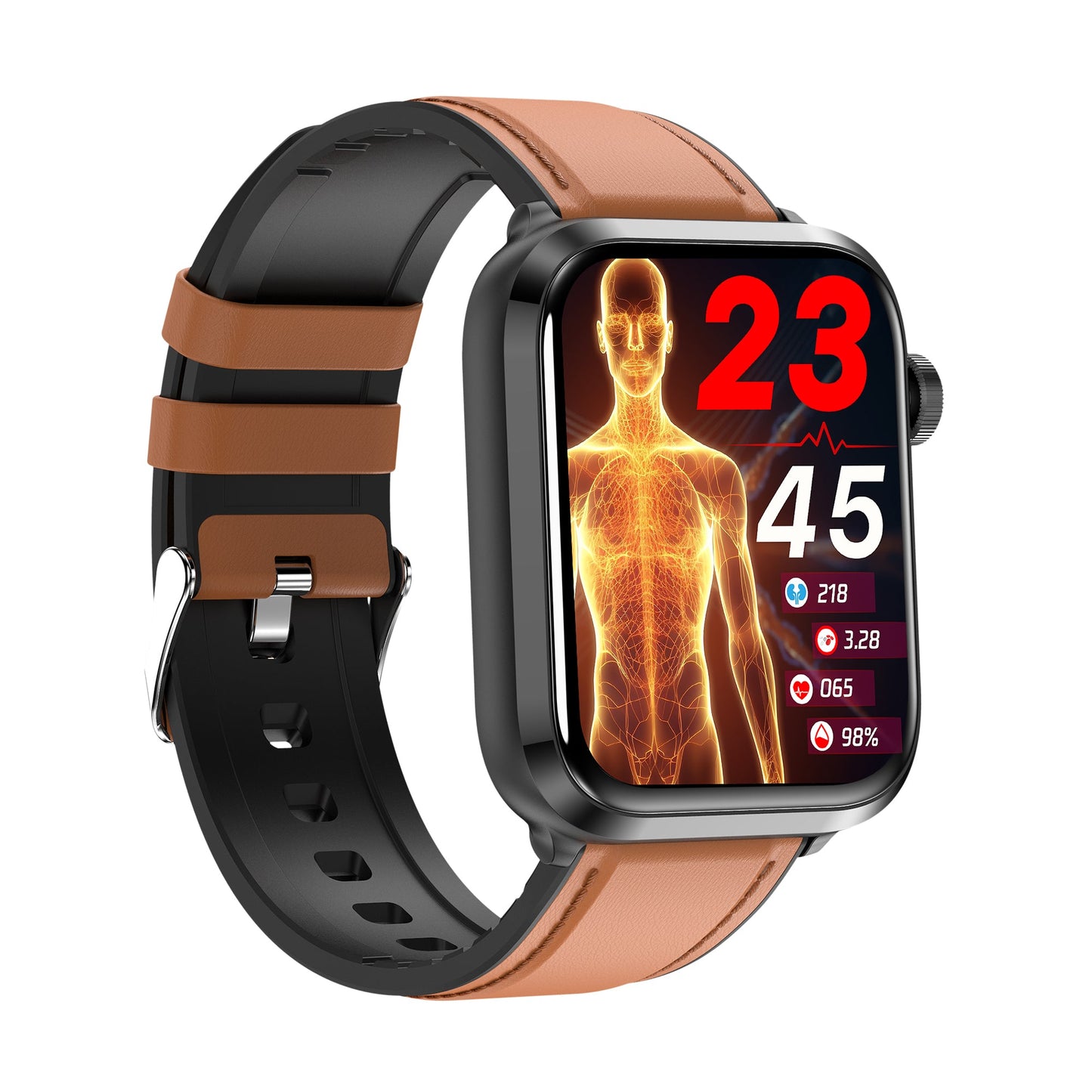 KH22 Wearable Health Management Experts Laser Therapy Blood Oxygen ECG Health Smartwatch Bluetooth Call
