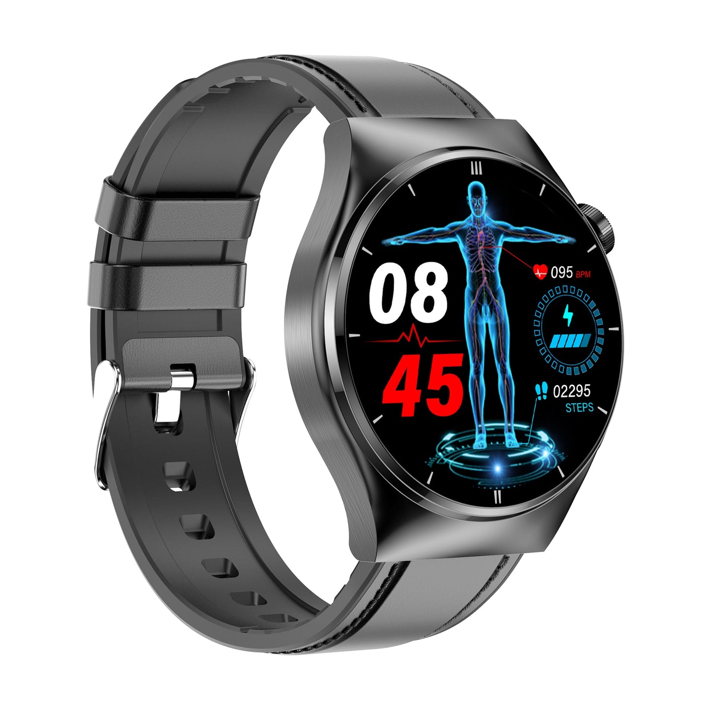 KH32 High End Laser Therapy Blood Lipid Uric Acid Health Management Watch SOS Emergency Call