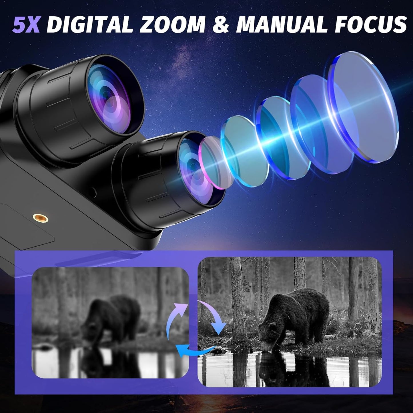 Pro 4K UHD Night Vision Binoculars