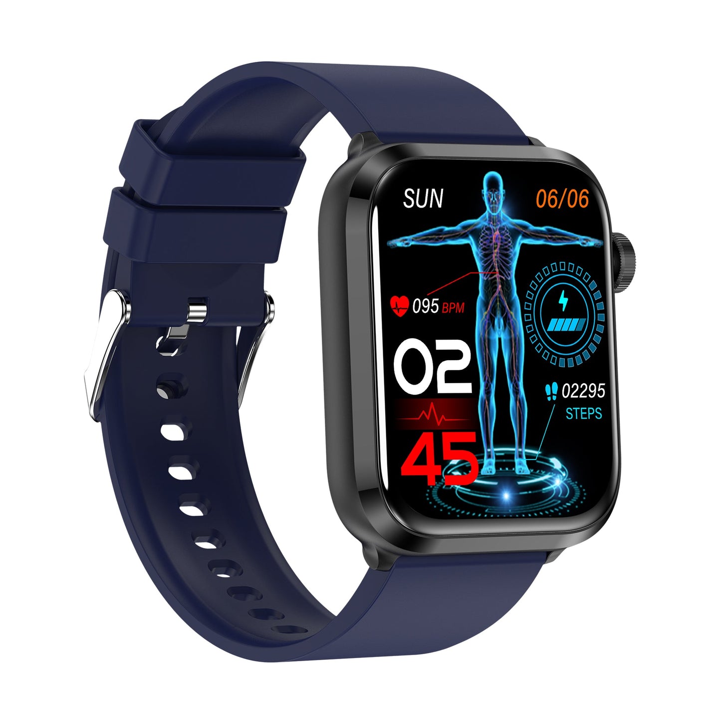 KH22 Wearable Health Management Experts Laser Therapy Blood Oxygen ECG Health Smartwatch Bluetooth Call