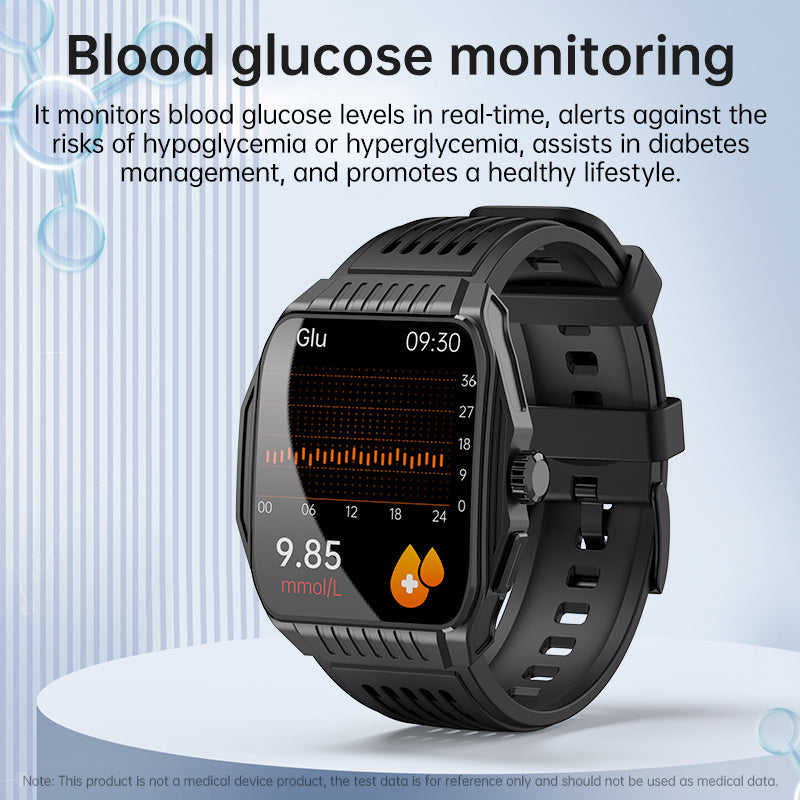 KT03 Sleep Aid Watch Intelligently Initiate ECG Heart Rate Monitor Blood Sugar