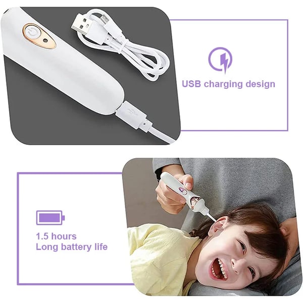 EarClear | Painless Ear Wax Removal Kit for Safe & Effective Cleaning for Adults & Kids