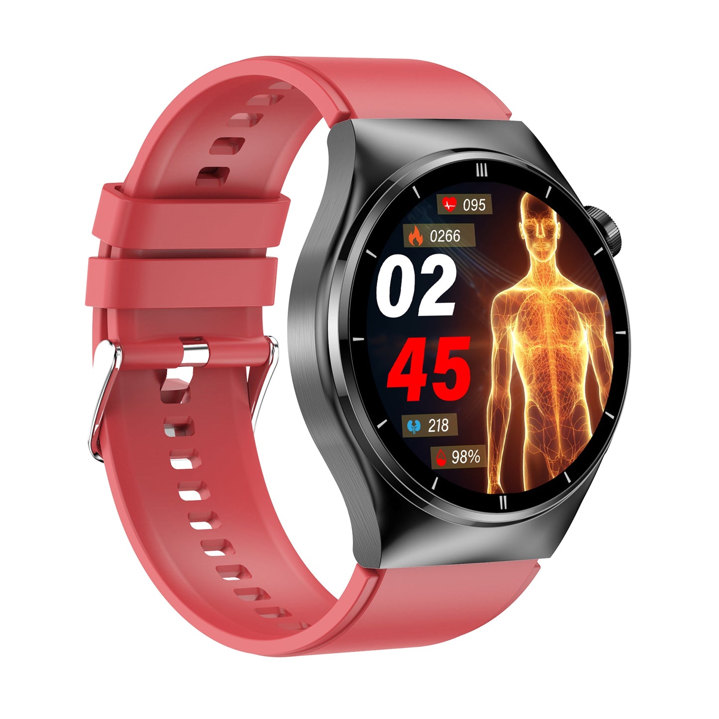KH32 High End Laser Therapy Blood Lipid Uric Acid Health Management Watch SOS Emergency Call