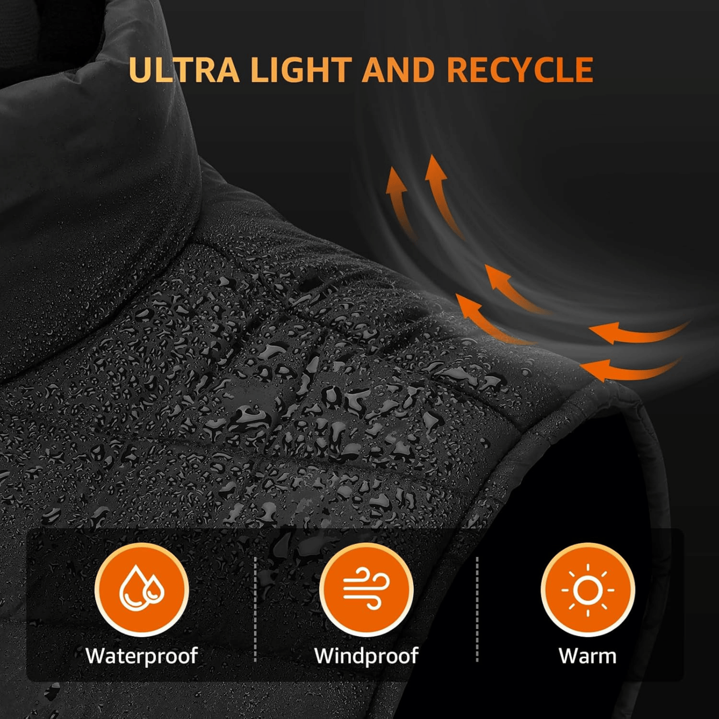 Heated Gilet β Lightweight Body Warmer Heated Jacket for Ultimate Comfort