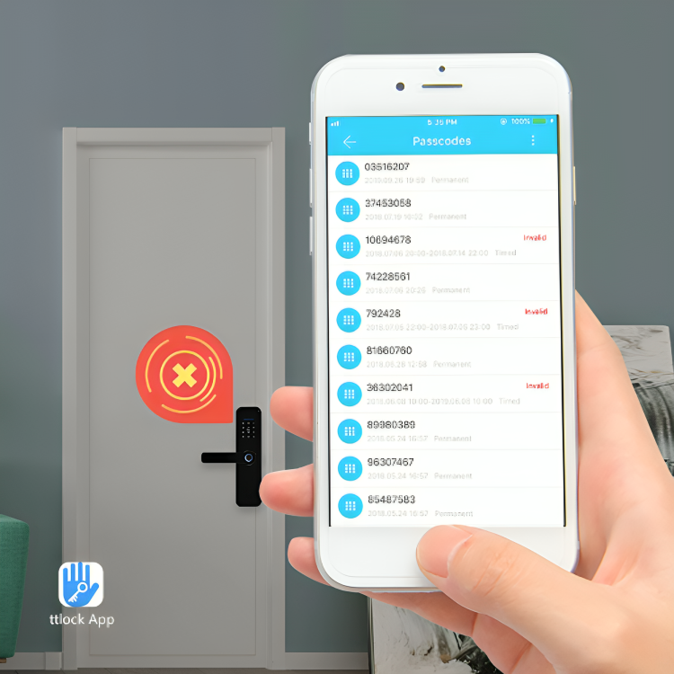 MysticGuard⢠| Keyless Smart Door Lock with Biometric Access | Secure Entry for Home & Office