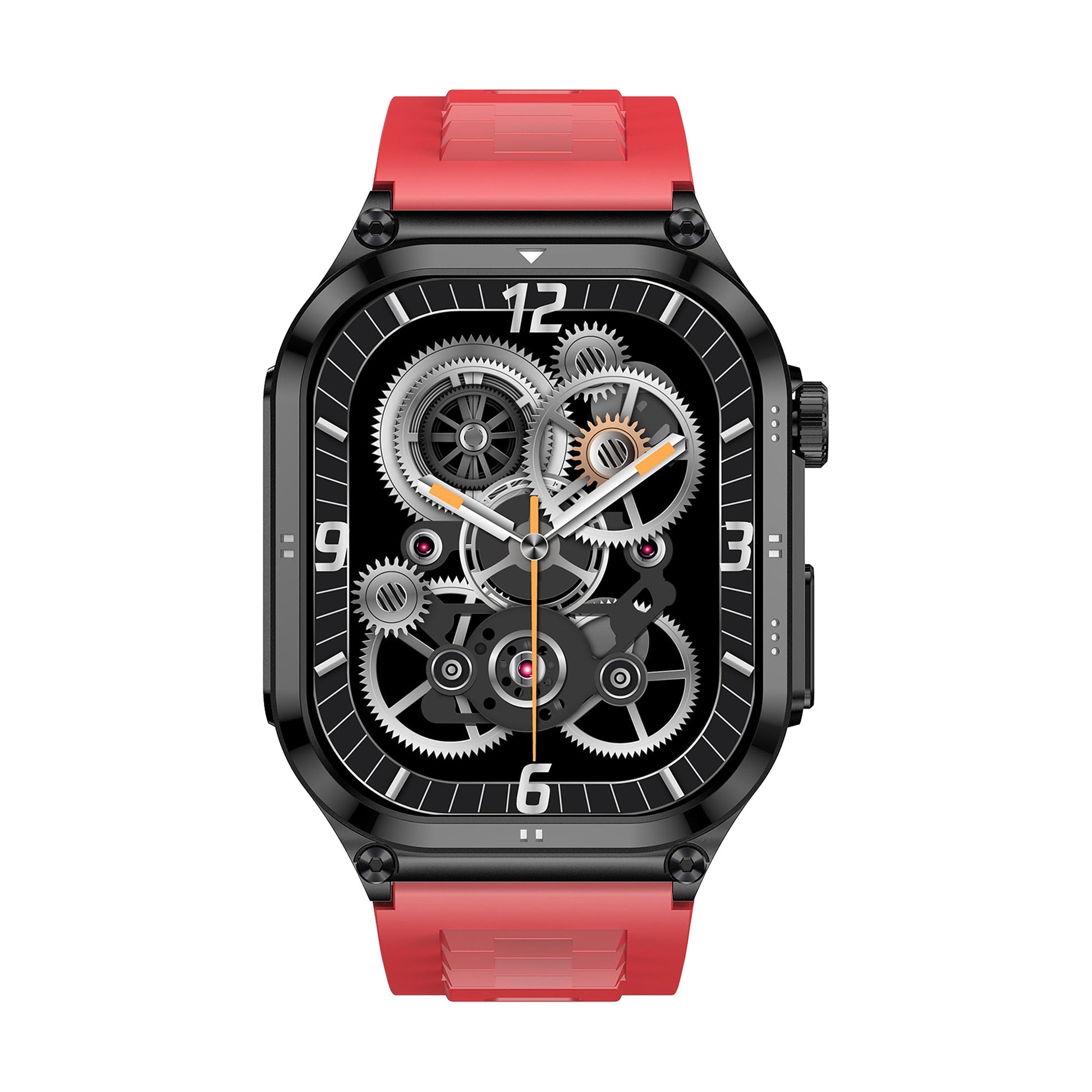 KH49 Outdoor ECG Health Smart Watch Blood Oxygen Pressure AMOLED HD Screen Bluetooth Calling SOS Emergency Call