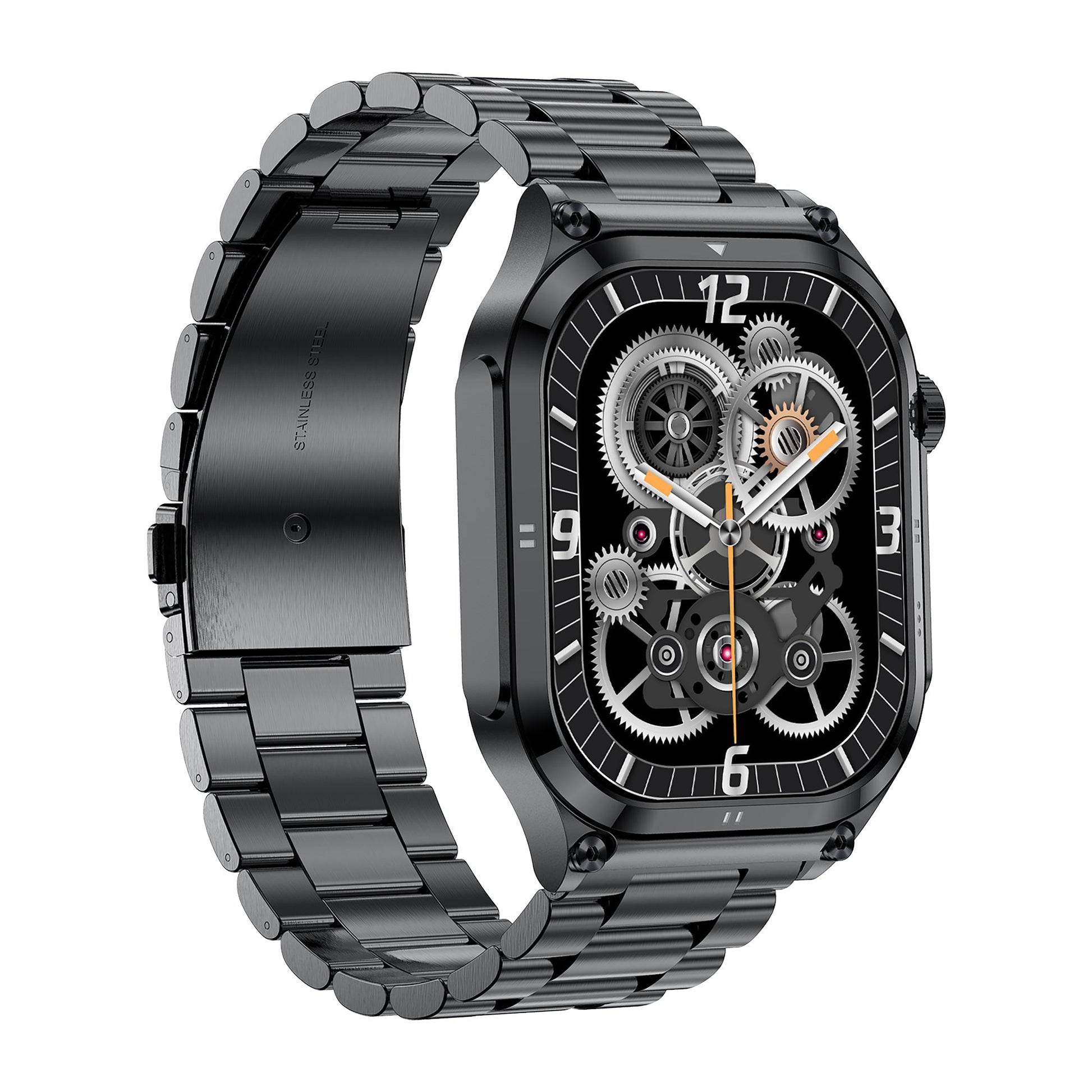 KH49 Outdoor ECG Health Smart Watch Blood Oxygen Pressure AMOLED HD Screen Bluetooth Calling SOS Emergency Call