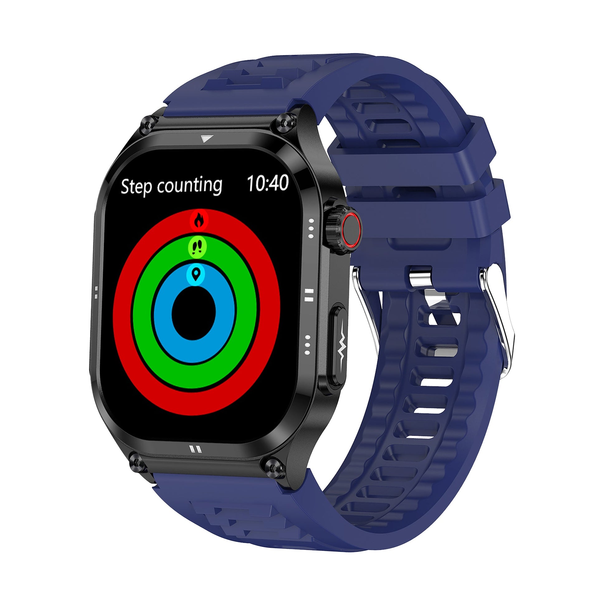 KH49 Outdoor ECG Health Smart Watch Blood Oxygen Pressure AMOLED HD Screen Bluetooth Calling SOS Emergency Call