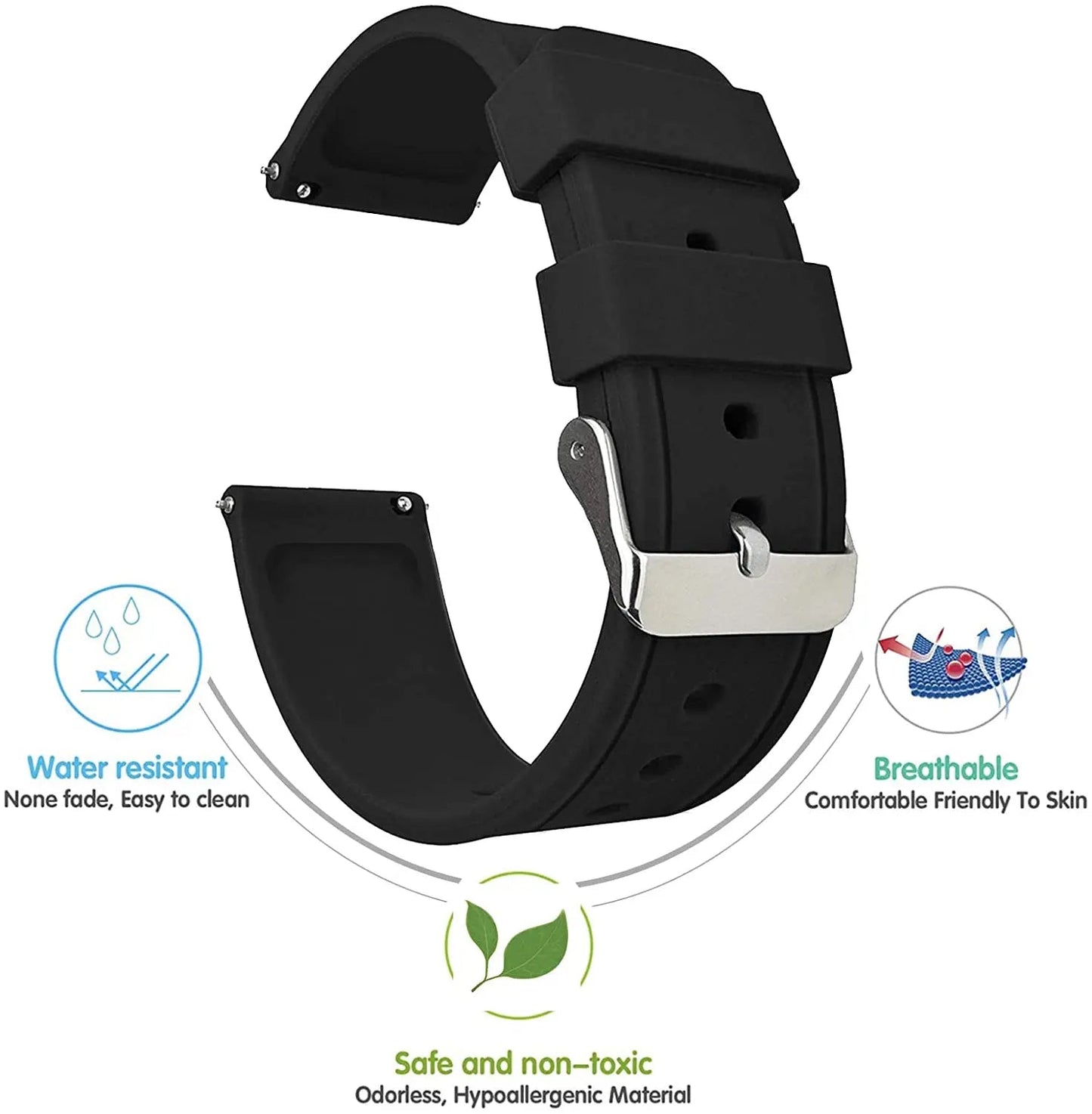 F12/GT2 Adjustable Replacement Sport Strap (3 Colors)
