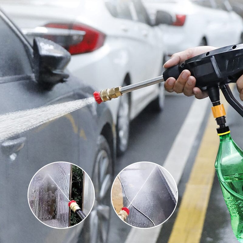 Cordless Portable High Pressure Spray Water Gun Set | Ideal for Cleaning Cars, Patios & Garden Furniture