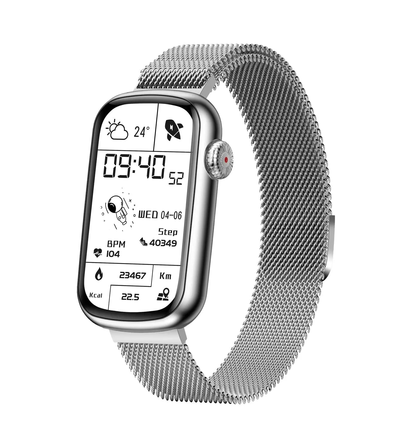 Slim Waterproof Blood Pressure Fitness Tracker