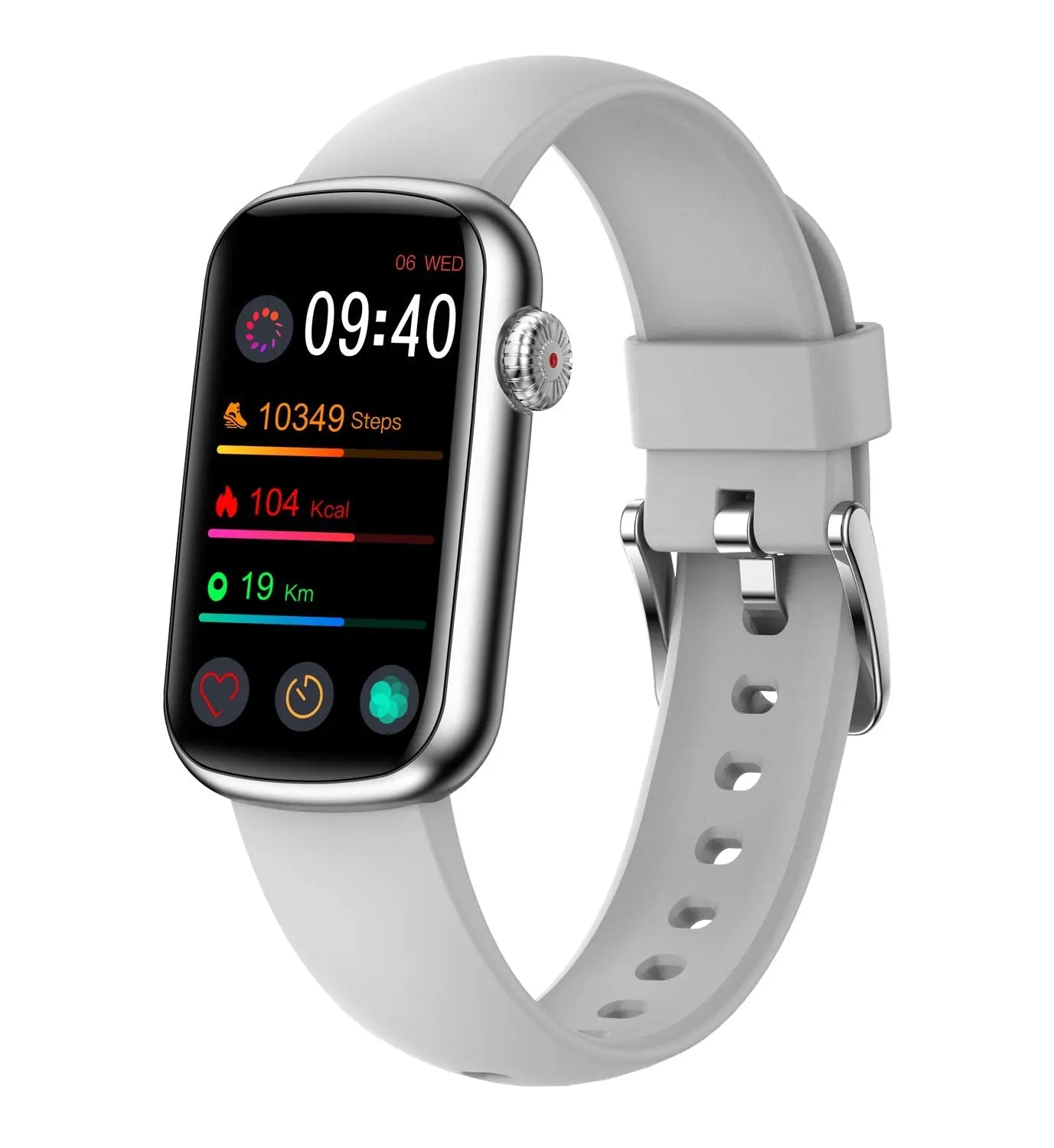 Slim Waterproof Blood Pressure Fitness Tracker