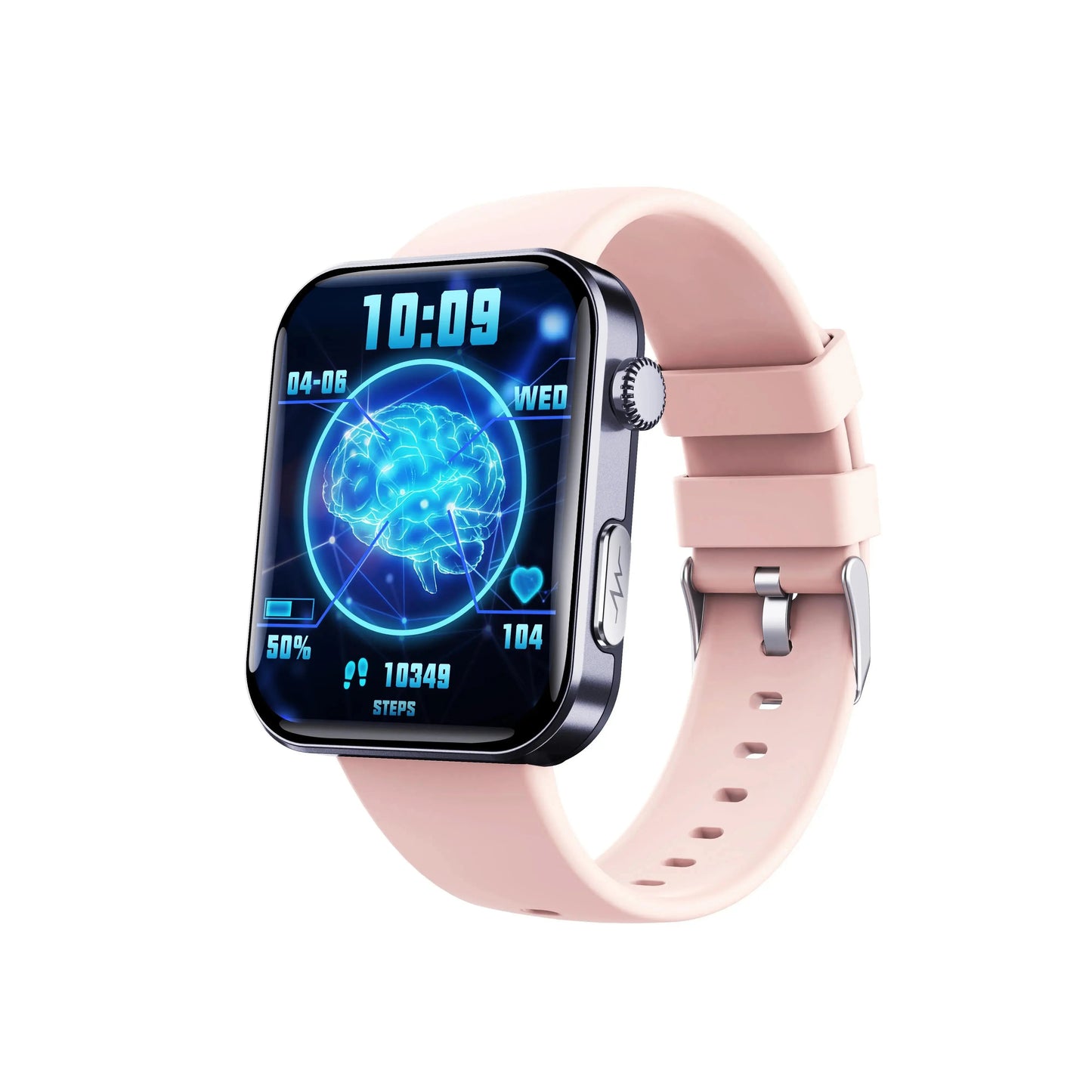 Health Smartwatch with BP+HR+ECG+ BG+SpO2+ SOS & blood analysis supports voice calls and fitness tracking??