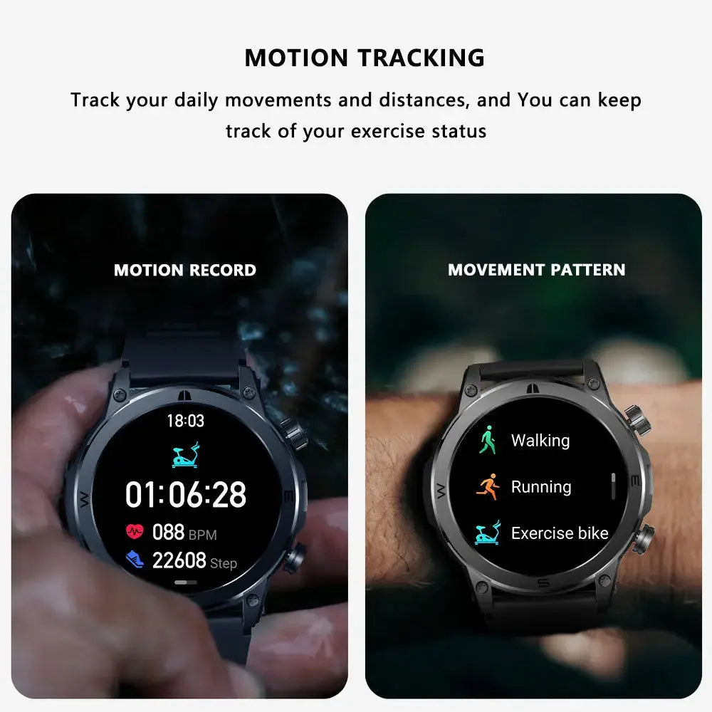 Best Men Strong Health Smartwatch with 38% More Data Accuracy