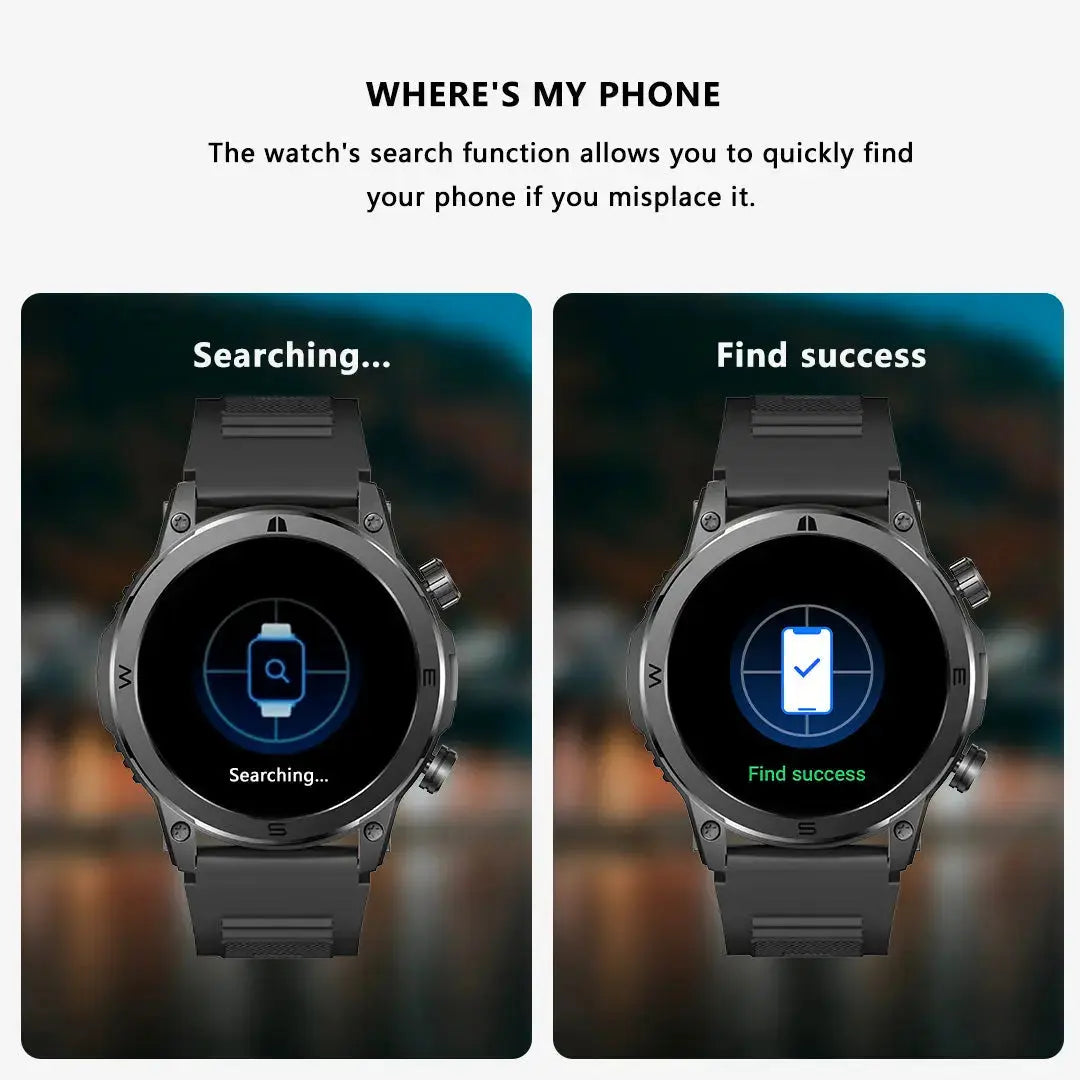 Best Men Strong Health Smartwatch with 38% More Data Accuracy