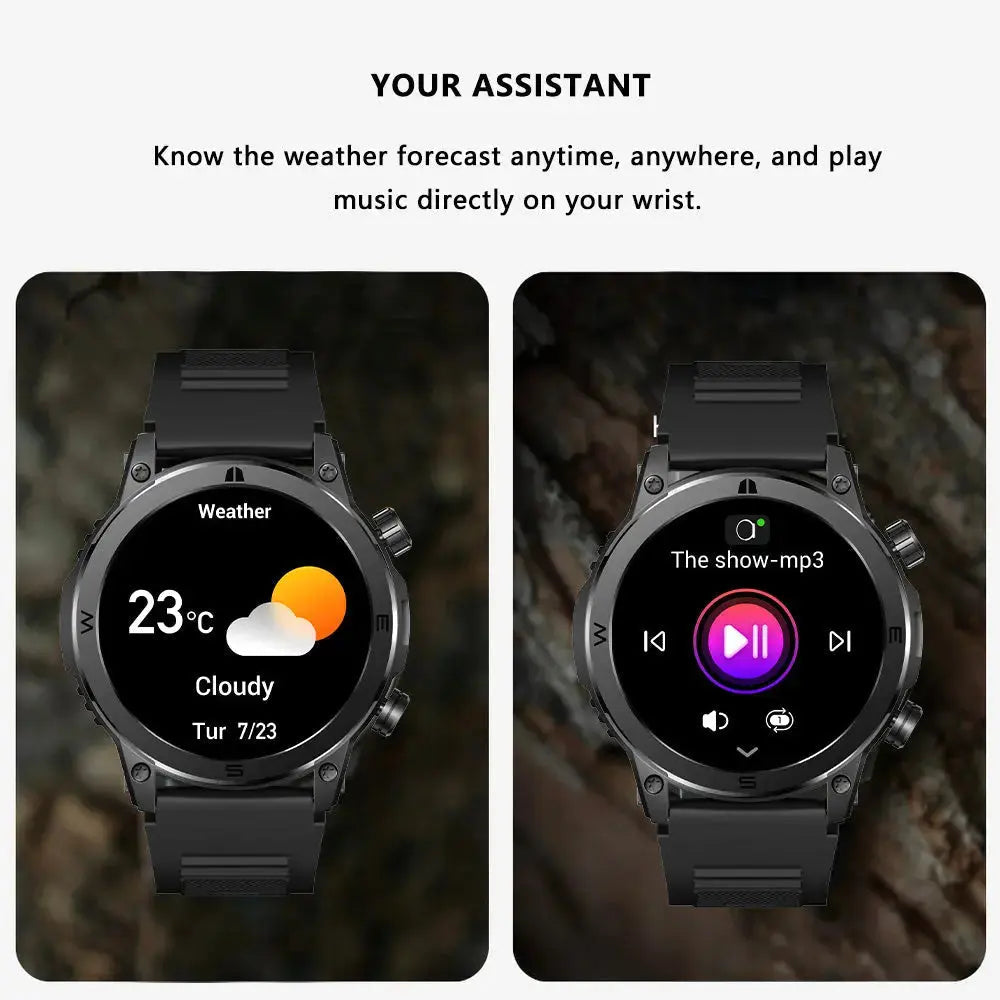 Best Men Strong Health Smartwatch with 38% More Data Accuracy