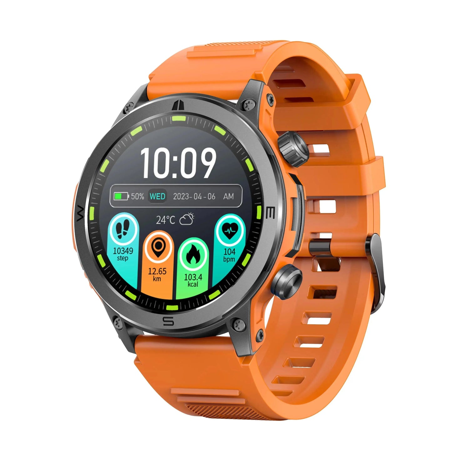 Best Men Strong Health Smartwatch with 38% More Data Accuracy