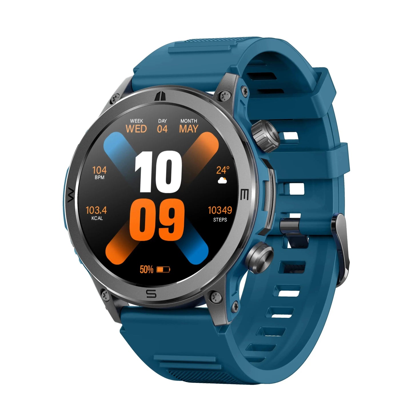 Best Men Strong Health Smartwatch with 38% More Data Accuracy