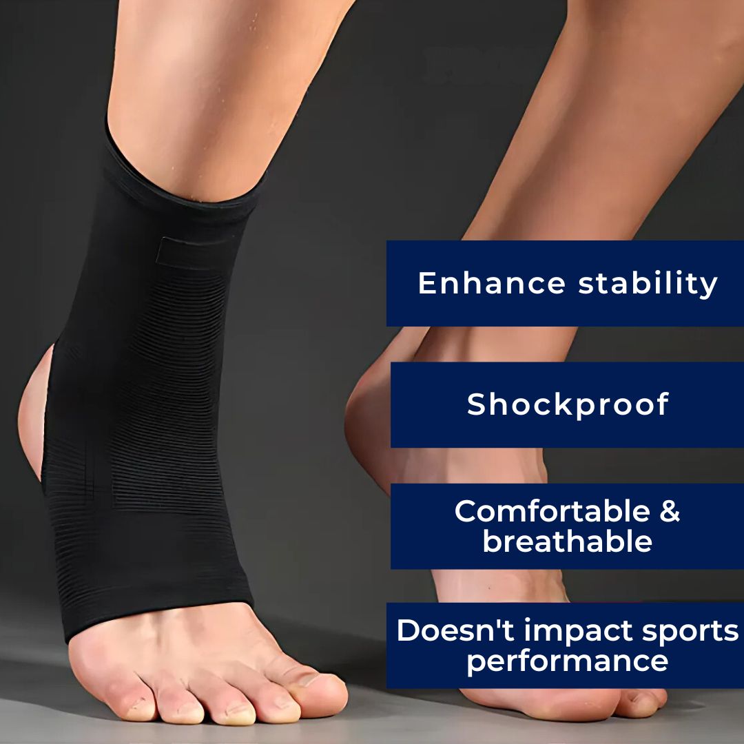 Ankle Support Brace for Injury Prevention, Pain Relief, and Daily Comfort - Adjustable Stability for Sports & Recovery