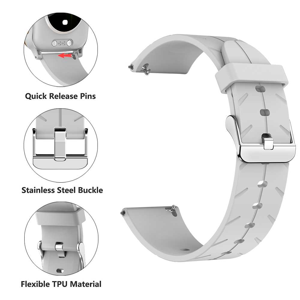 H86 Adjustable Replacement Sport Strap+Screen Protector (3 Colors)