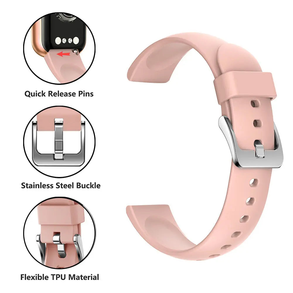 HM08 Replacement Band+Screen Protector