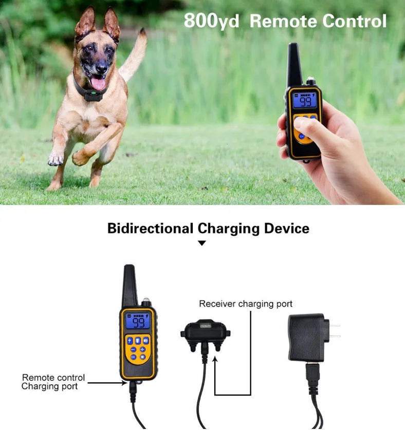 Adjustable Electric Dog Training E-Collar β Safe, Effective Remote Control