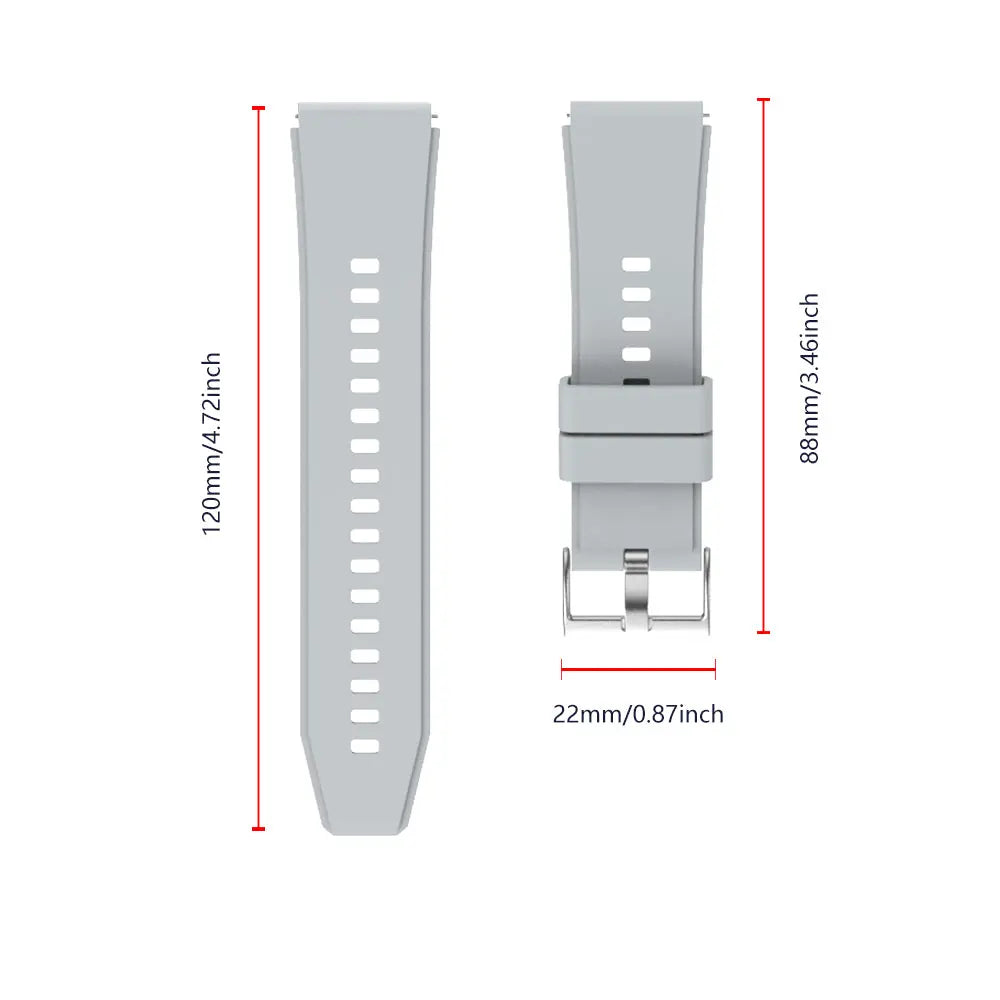 FitActive Series TPU/Leather 6 Types Replacement Watch Straps