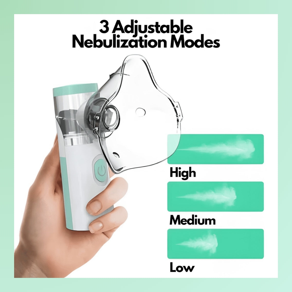 Portable Nebuliser | For Travel and Home Use