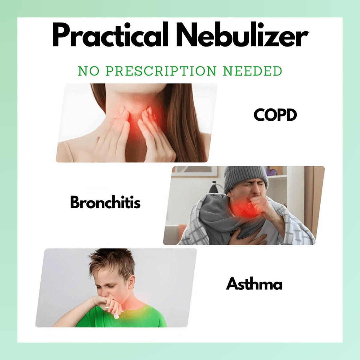 Portable Nebuliser | For Travel and Home Use