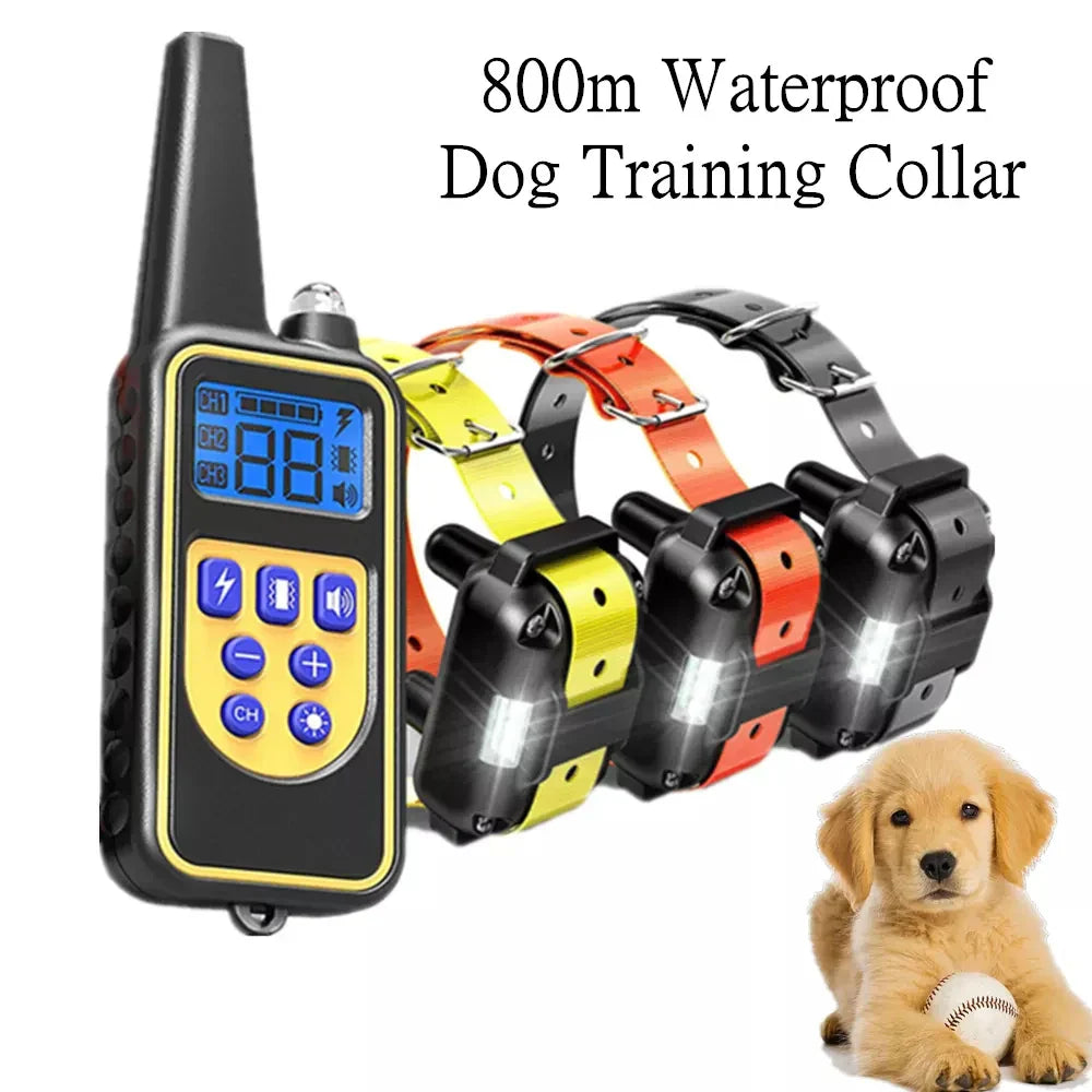 Adjustable Electric Dog Training E-Collar β Safe, Effective Remote Control