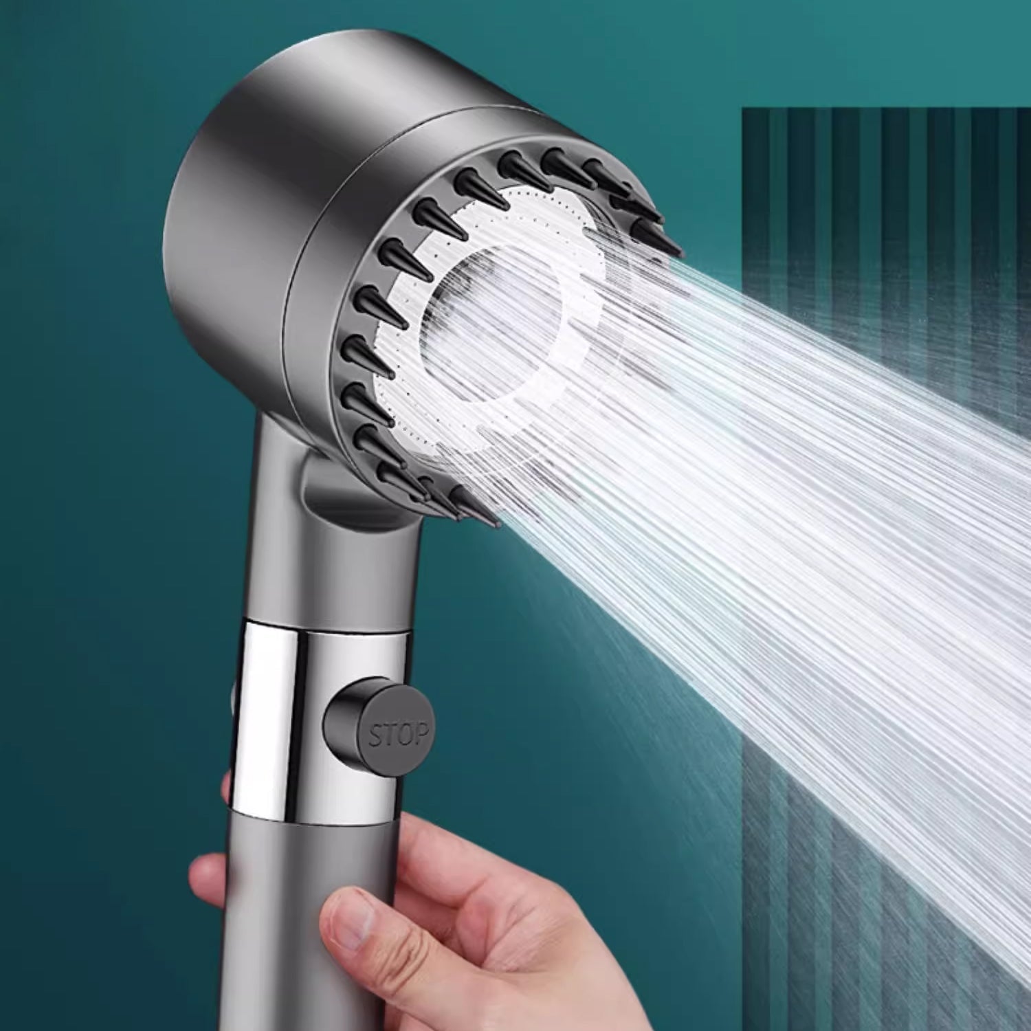 PowerFlow High Pressure Showerhead | Powerful Showerhead for Maximum Water Pressure