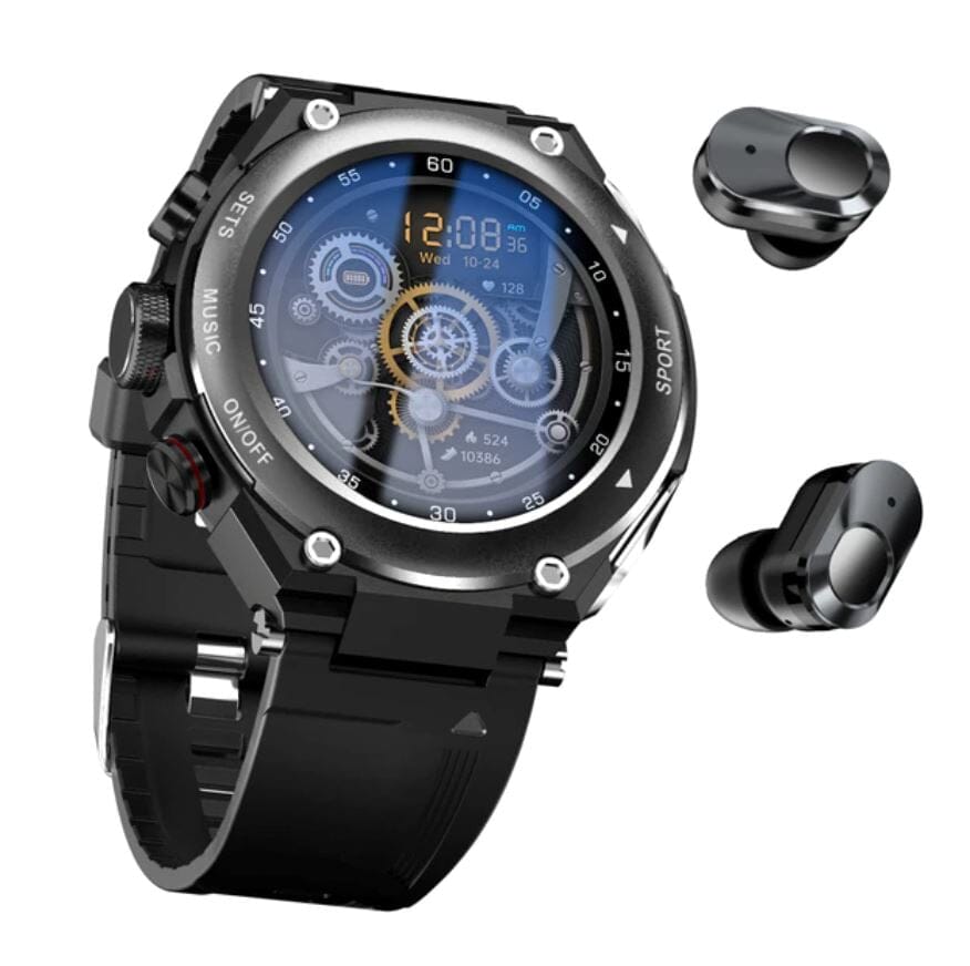 Pro Smartwatch w/ Earbuds