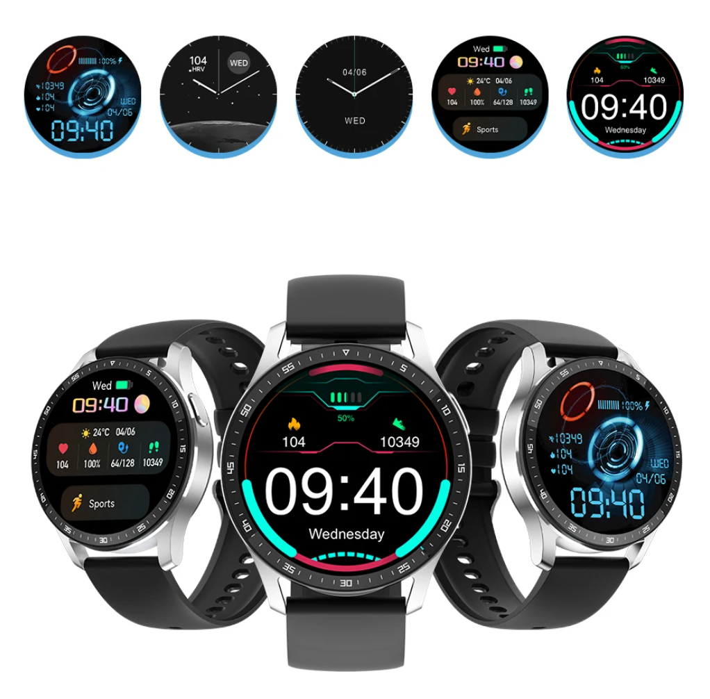 Fitness Smartwatch w/ Earbuds