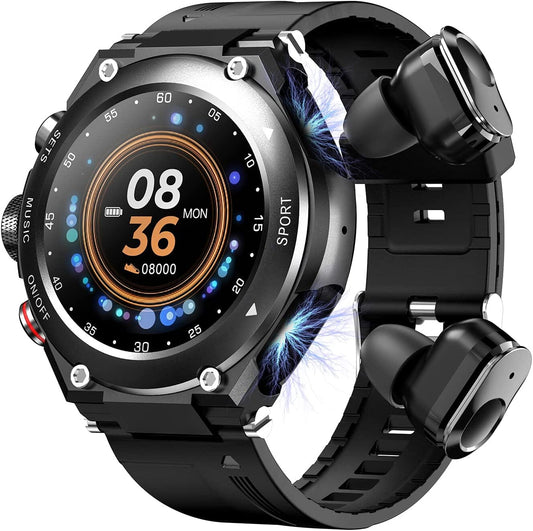 Pro Smartwatch w/ Earbuds