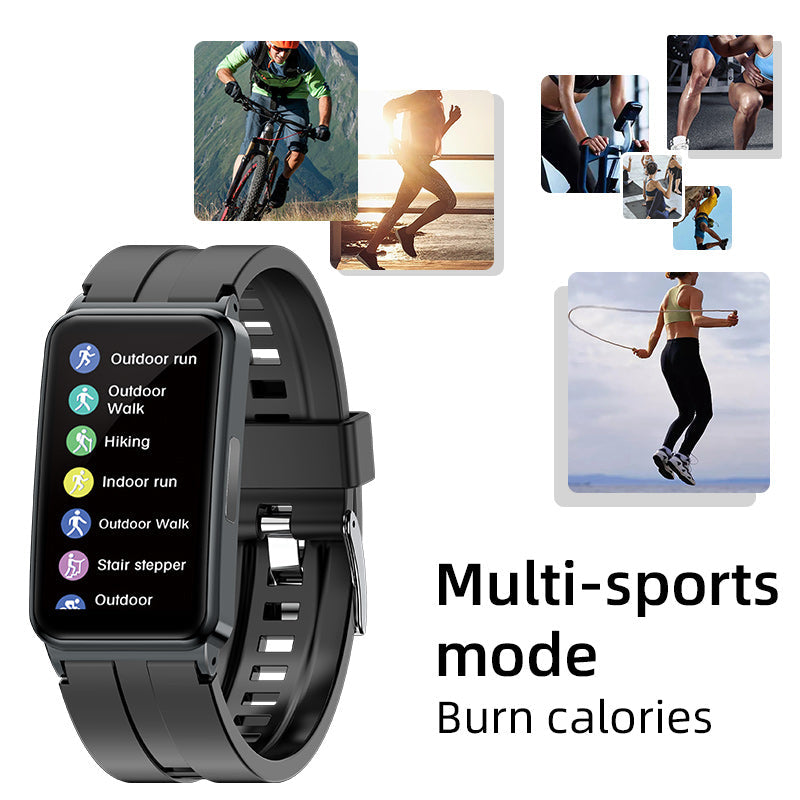 KH01 ECG Heart Rate HRV SPO2 Temperature Blood Pressure Smart Bracelet