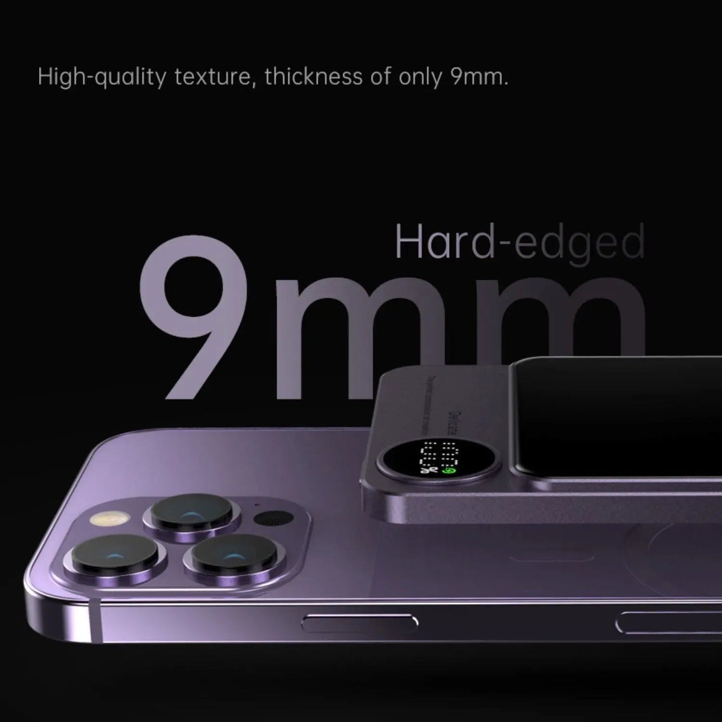 Sleek Magnetic Fast Charging Power Bank β Wireless, High-Capacity Backup Battery for All Devices