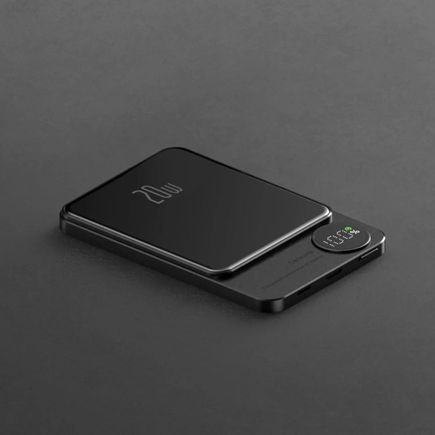 Sleek Magnetic Fast Charging Power Bank β Wireless, High-Capacity Backup Battery for All Devices