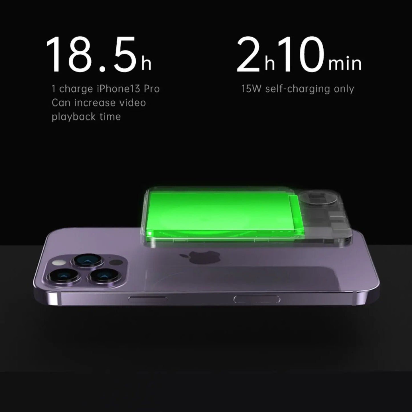 Sleek Magnetic Fast Charging Power Bank β Wireless, High-Capacity Backup Battery for All Devices
