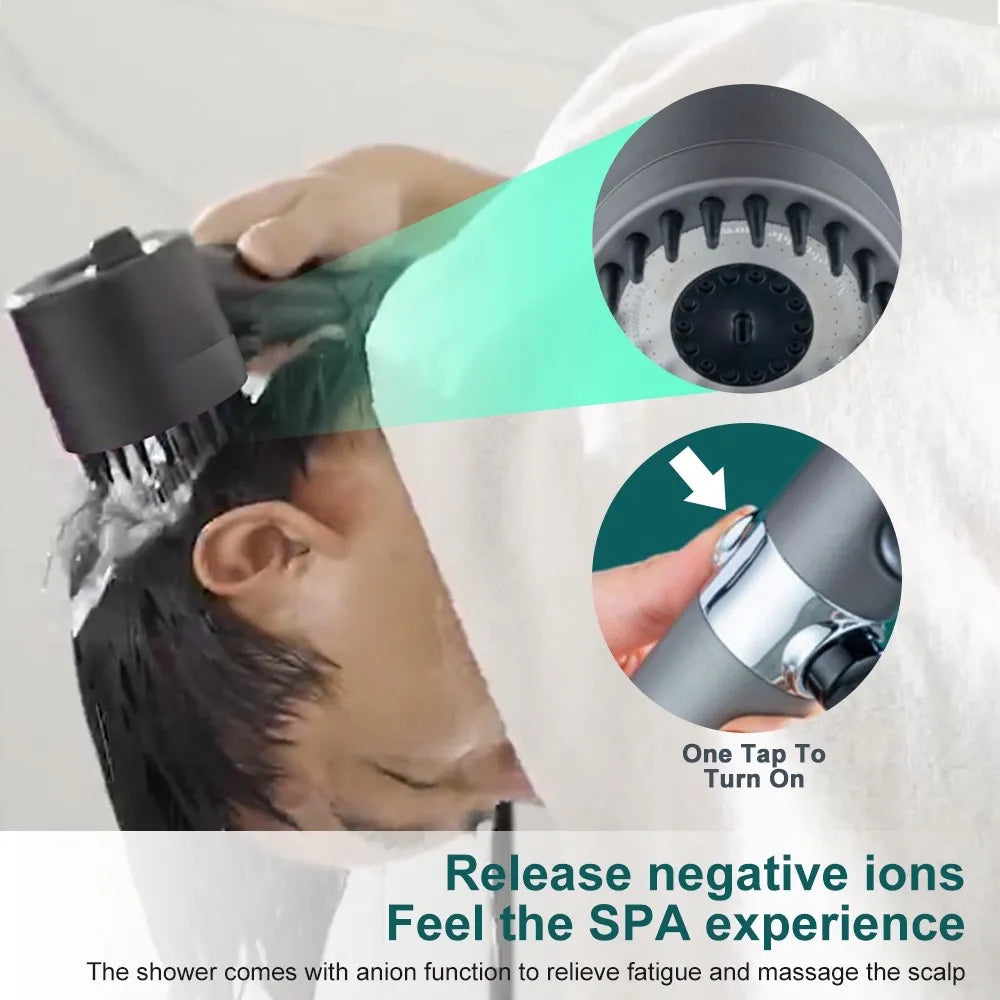 PowerFlow High Pressure Showerhead | Powerful Showerhead for Maximum Water Pressure