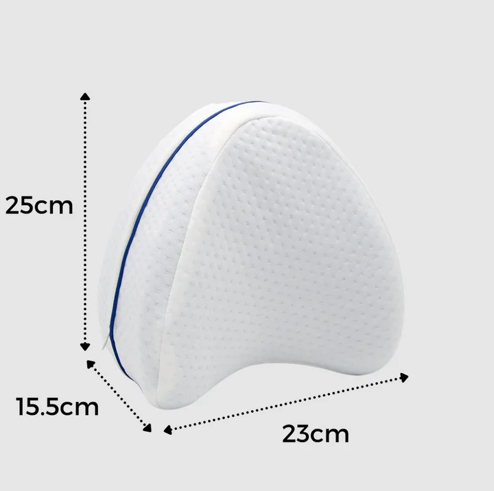 knee and leg pillow with memory foam