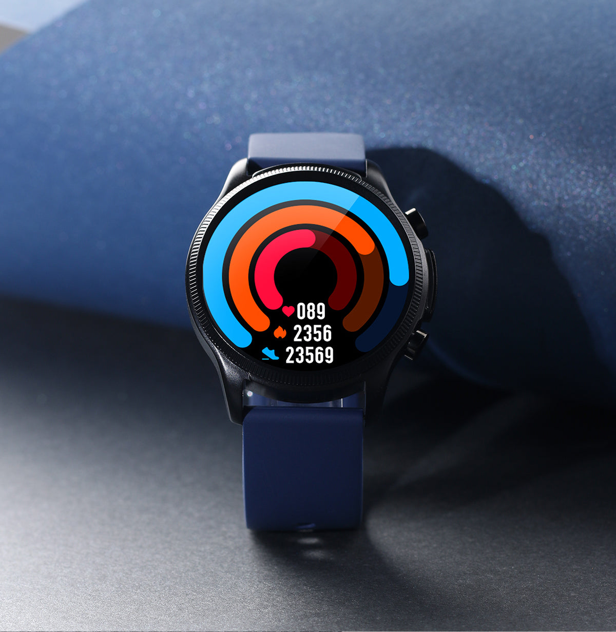 KH04 ECG PTT HRV Blood Oxygen Heart Rate Blood Pressure blood sugar Round