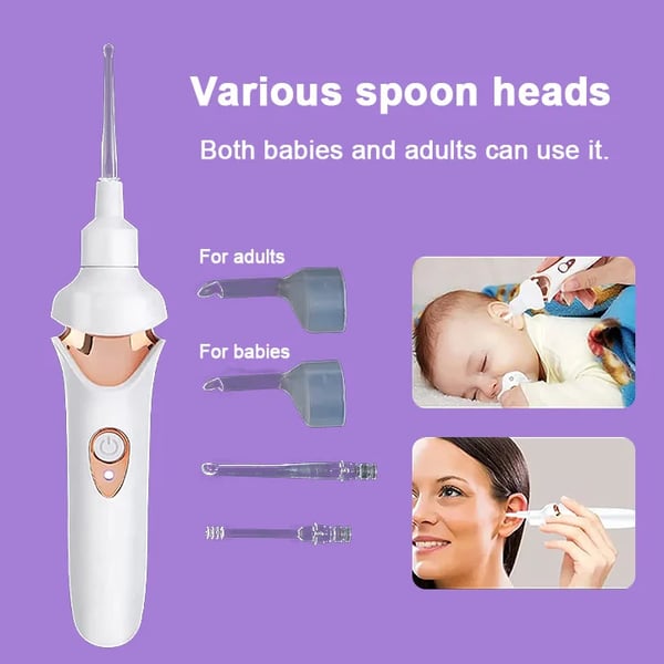 EarClear | Painless Ear Wax Removal Kit for Safe & Effective Cleaning for Adults & Kids